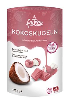 Kokoszubereitung gezuckert, geschwefelt in Schokoladenkuvertüre 125 g