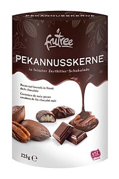 Pekannusskerne in Zartbitterschokolade 125 g